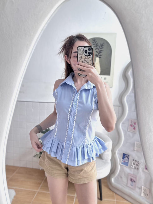 Collar Half Sleeve Shirt